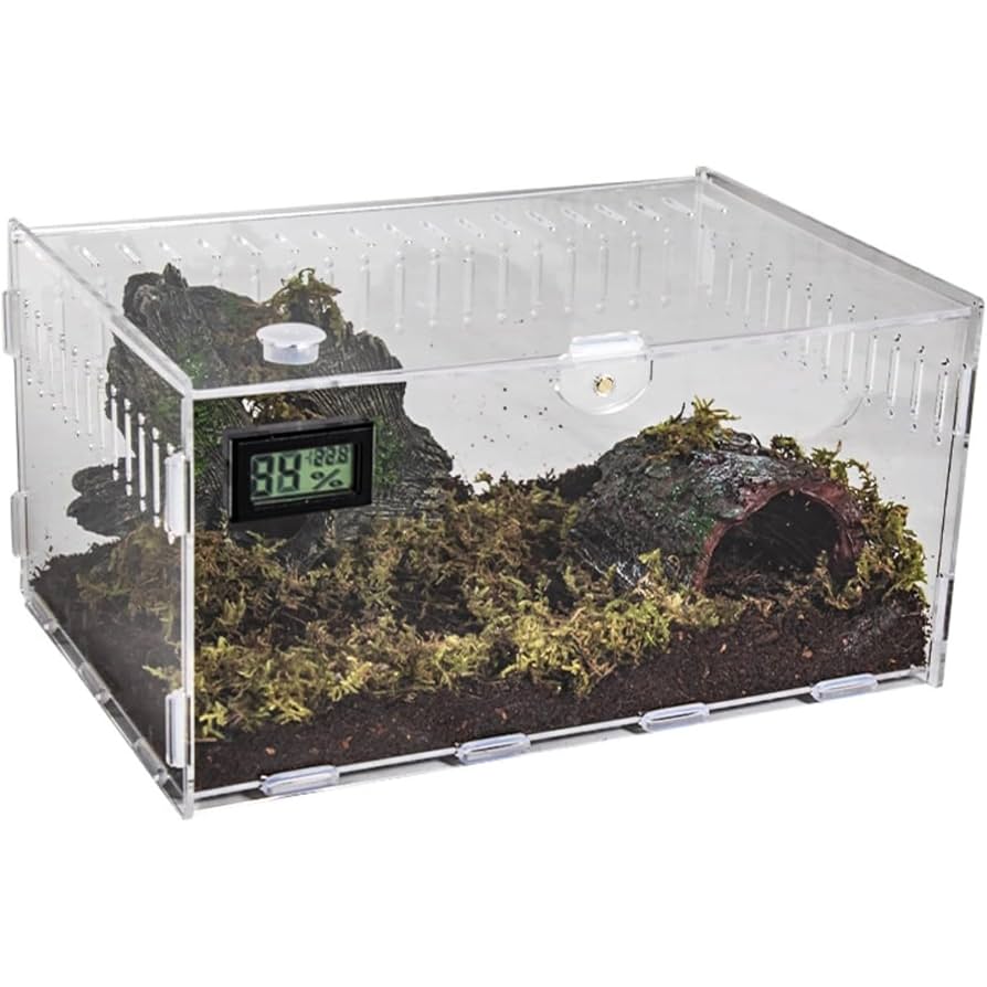 専用　配送無料　爬虫類飼育ケージ 温度管理機能付き　即発送可能 楽天市場】トカゲ ケージ 爬虫類 ケージ 飼育ケース 温度湿度計